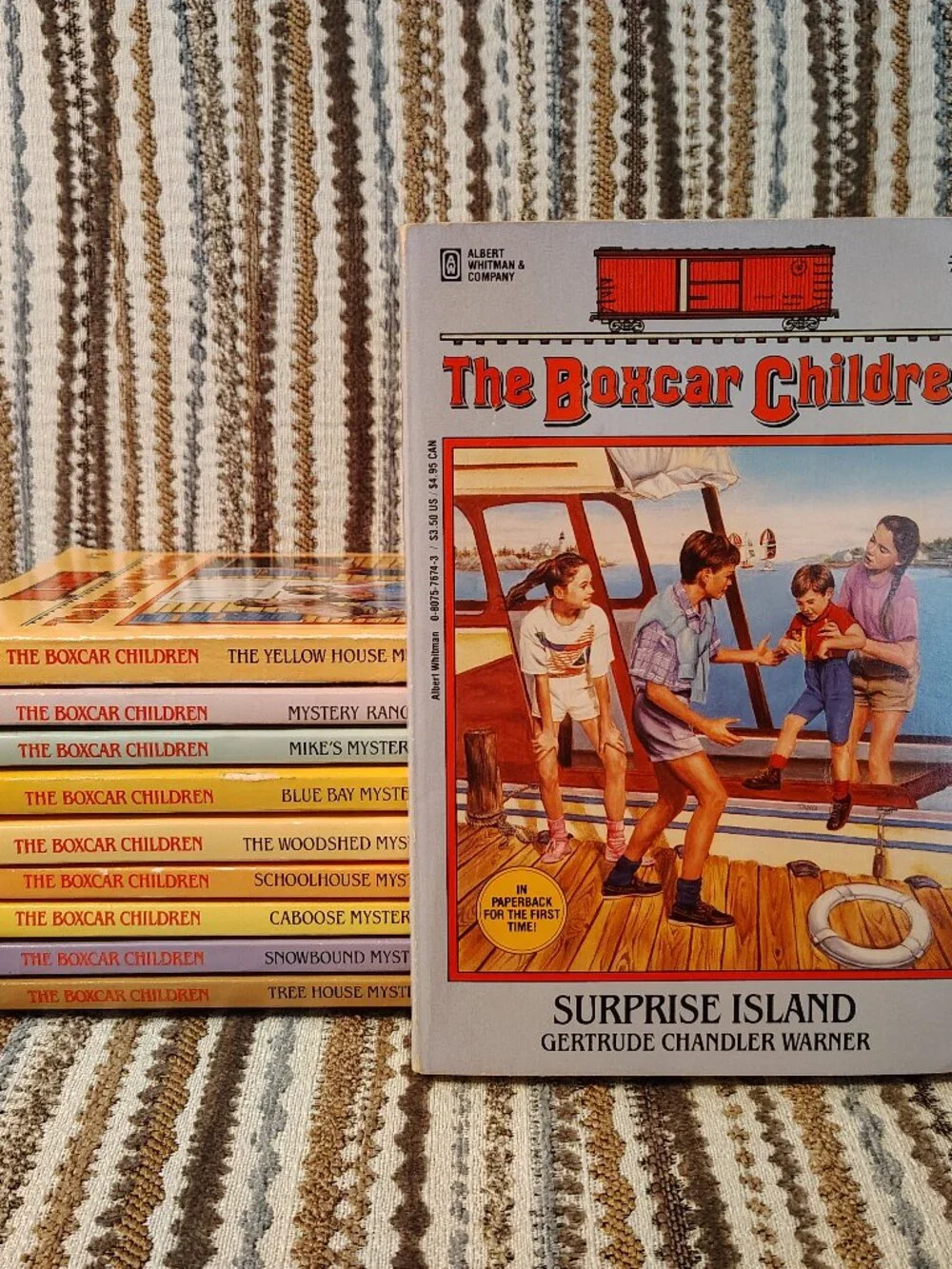 Lot 10 The Boxcar Children Chapter Books 2 3 4 5 6 7 10 11 13 14 Warner